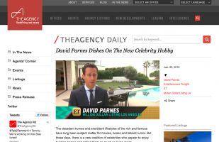 David Parnes Dishes On The New Celebrity Hobby